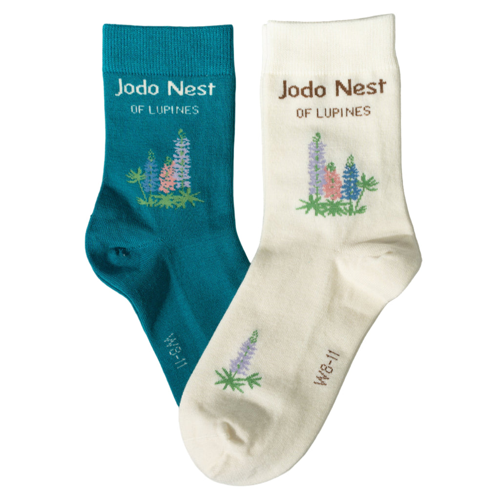 Lupine Jacquard Women’s Socks
