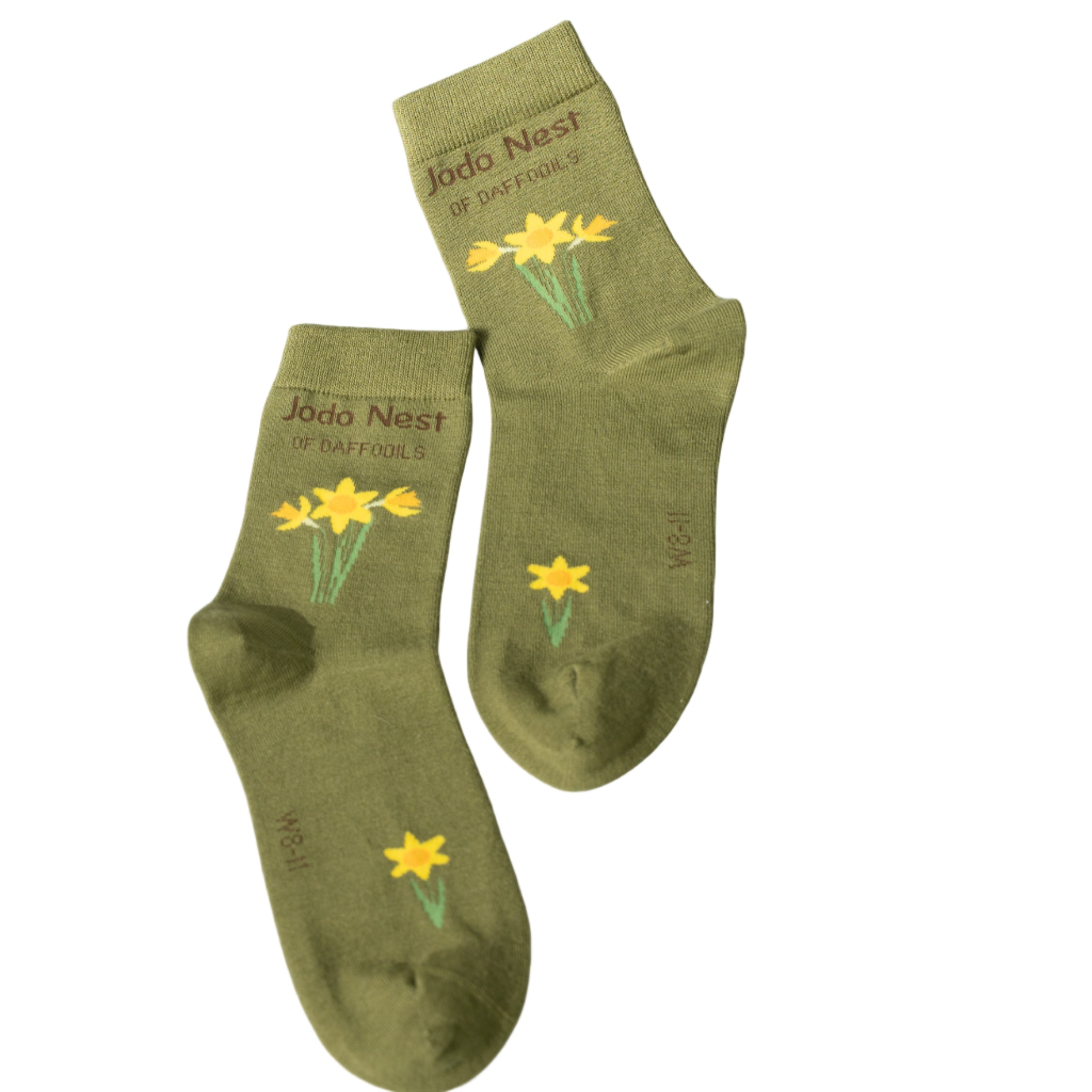 Daffodil Jacquard Women’s Socks
