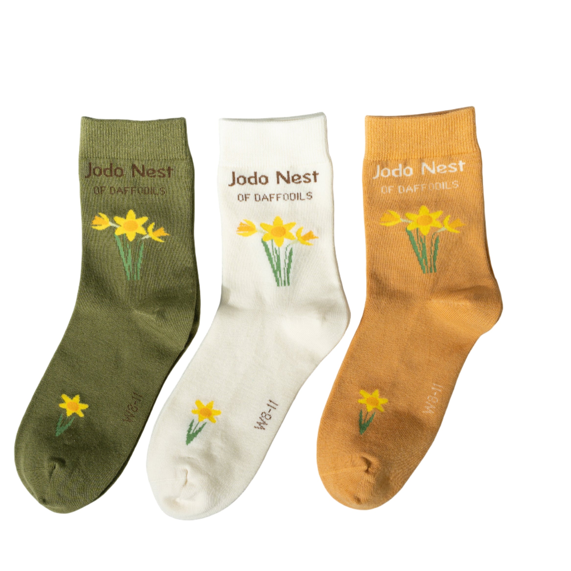Daffodil Jacquard Women’s Socks